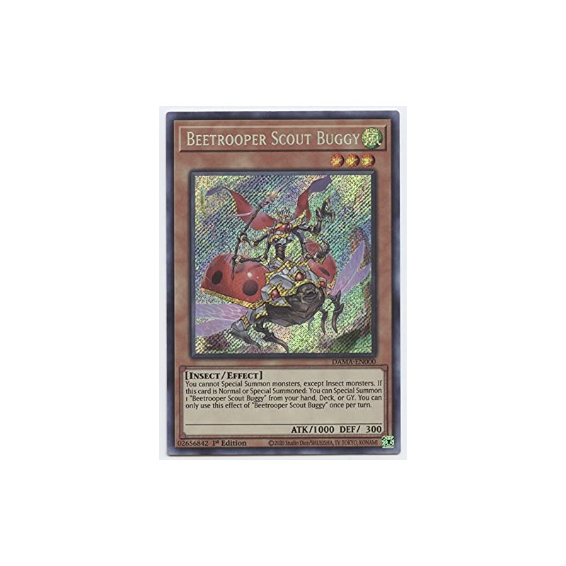 Beetrooper Scout Buggy - DAMA-EN000 - Secret Rare - 1st