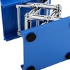 100 X 100mm Blue Electroplated Aluminum Lab Lifting Platform Stand