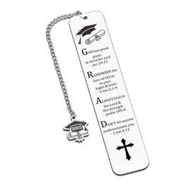 Graduation Gifts for Her 2025 Graduation Gifts for Him Christian Graduates Class of 2025 Seniors Bookmark for College High School Graduation Gifts Medical Nurse School Students Inspirational Grad Gift