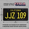 Bullitt | JJZ 109 | Metal Stamped License Plate