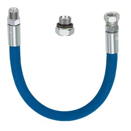 joytrace 3/8" NPT Oil Drain Hose 18" - Replaces STAN1438 1723165SM 116-4924, Fits Kohler Briggs Tecumseh Engines, 300°F High-Temp