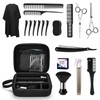 14PCS Hair Cutting Kit with Barber Bag, Haircut Scissors, Barber