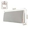 Kamellia No-Tools Headboard Pillow King Size – Instant Back Support