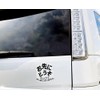 Ichibu "Slow Sorry" Magnet Sticker (Welcome Ahead) E (Black Background)