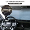 YIWANG Foldable Reflective Windshield Sun Visor for LR Defender 90