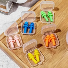 Noise-Blocking Earplugs for Students Study Earplugs Orange 10ea