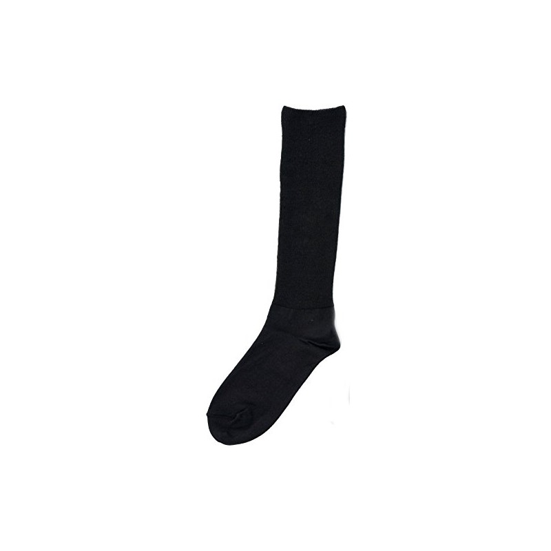 Women's Calf Comfortable High Socks Summer Black