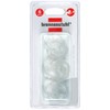 Brennenstuhl 1164480 child protection outlet plugs, transparent, grey, 1164480