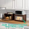 kiplant Large Bread Box for Kitchen Counter, Bamboo Bread Storage