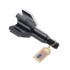 VPA Small Game Thumpers 3 Pack 100 125 150 175 200 250 300 Grain Stump Shooting Broadhead Point (175gr, High Carbon Steel Screw-in)