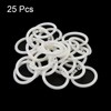 PATIKIL 1.6" OD 1.3" ID Loose Leaf Rings, 25 Pack
