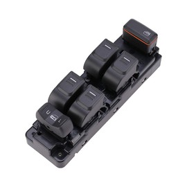 25779767 Interruptor maestro de ventana eléctrica del lado del conductor de repuesto para Colorado 2004-2012/reemplazo para Canyon 2004-2012/H3 2006-2010/H3T 2009-2010/con retroiluminación blanca