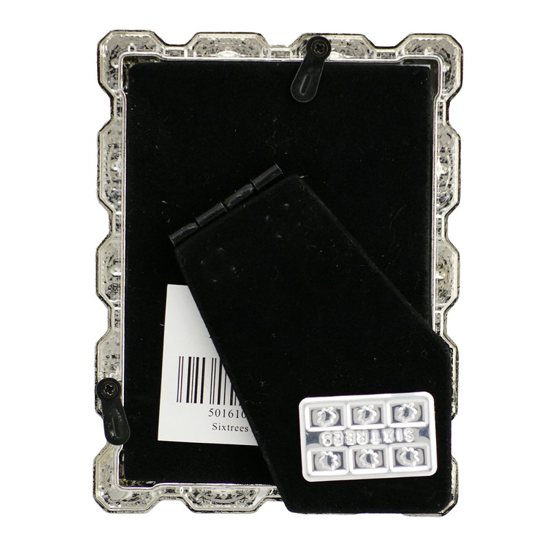 Antique Vintage and Shabby Chic Style silver metal photo frame