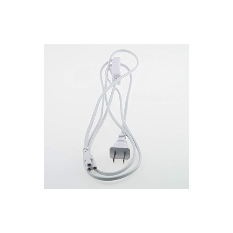 (3-Pack) T5 T8 LED Tube Power Extension Cable with On/Off