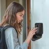 MEETOZ Lock Key Safe Wall Mounted, Waterproof Police Approved Lockbox,