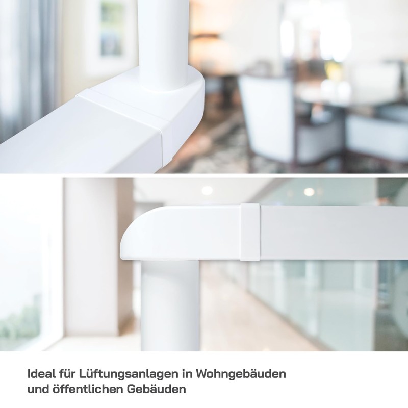 Vent Systems 90 Degree Angle Connector for 220 x 55