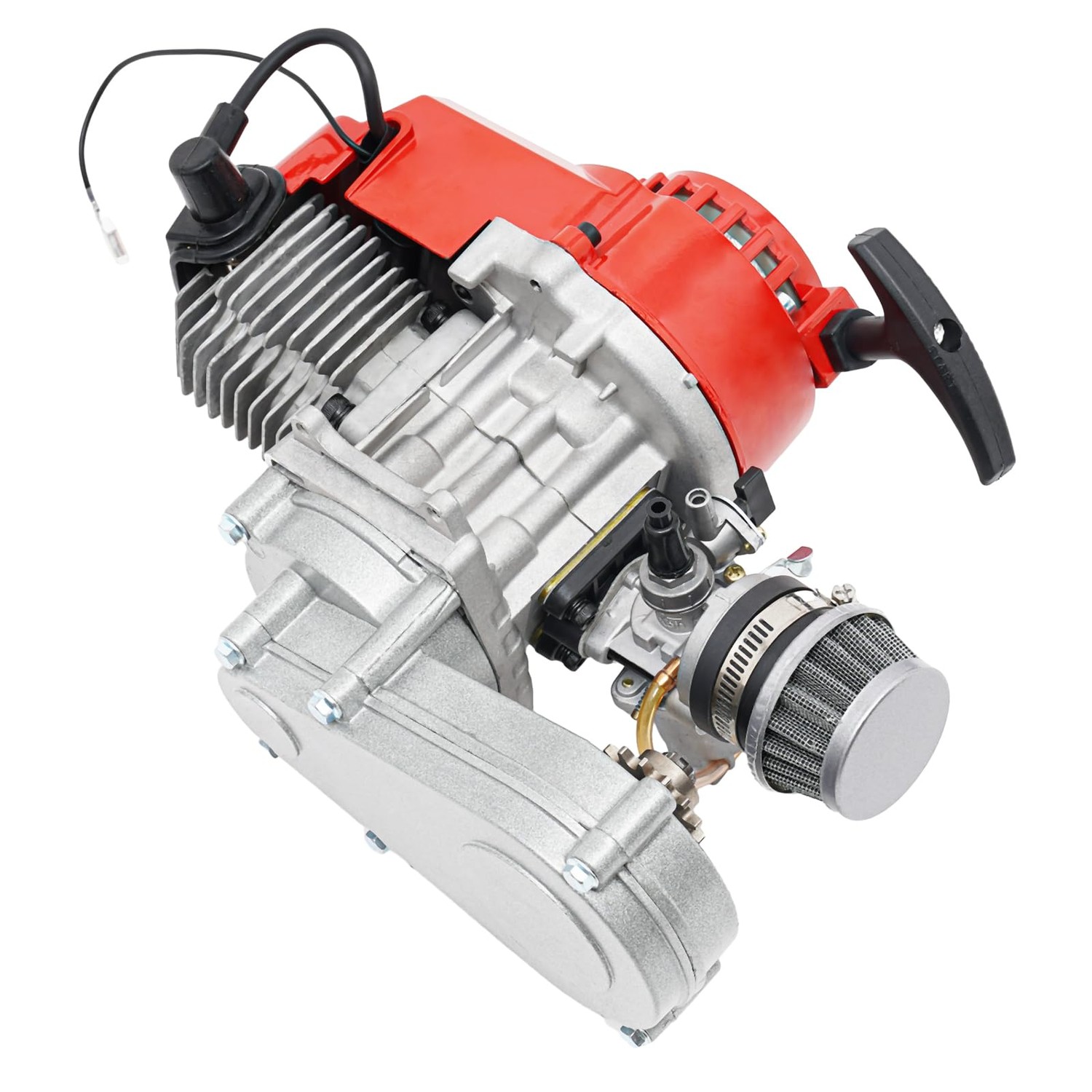 DOONARCES 49CC 50CC 2-Stroke Engine Motor for Mini Dirt Bike ATV Quad ...