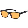GAMMA RAY OPTICS Blue Light Blocking Glasses Orange Tint 1.25
