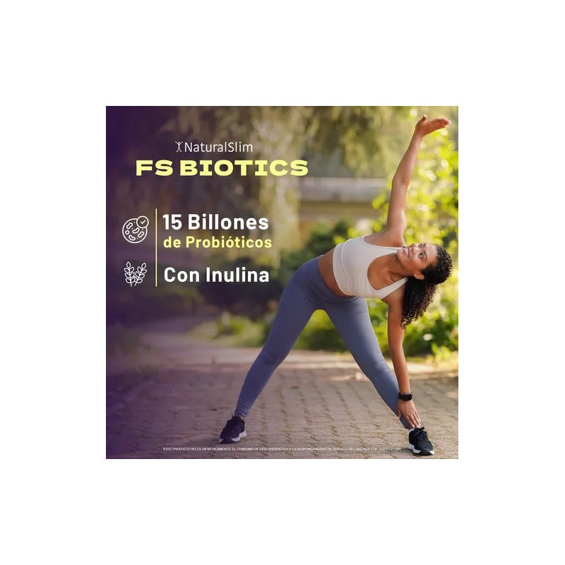 Probióticos Fs-biotics De Naturalslim De Frank Suárez