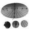 NOLITOY Flowerpot Protective Mesh Cover Cuttable for Planters Prevents Digging