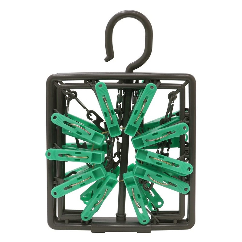 JVL Folding sock hanky dryer complete with 20 pegs