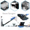 Riloer Snow Scraper, 2-in-1 Snow Scraper, Car Snow Brush, Shovel,