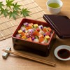 Mitani M14347-8 Yamanaka Lacquer, Una Box, Dishwasher Safe, Approx. 6.7
