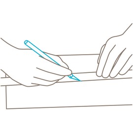 Martor 31172.00" Grafix Boy Cutter in Blister Packaging, Silver