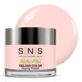 SNS Nail Dip Powder, Gelous Color Dipping Powder - Only You (Pink), EE17- Long-Lasting Acrylic Nail Color & Polish Lasts 14 Days - Low-Odor & No UV Lamp - 1.5 Oz