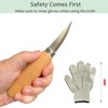 Msamiagfn Wood Carving Kit for Beginners, Essential Wood Whittling Kit