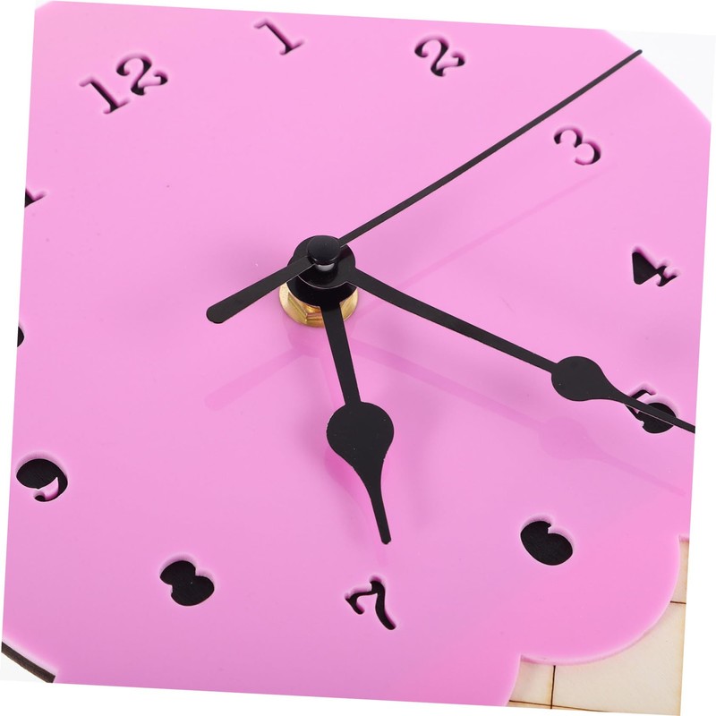 Sosoport Ice Cream Shaped Wall Clock for Kids Decorative Wall