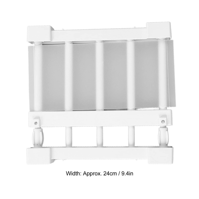 TUORE DIY Cabinet Divider Rack, Multi Functional Nail Free Expandable
