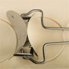 EORTA 2 Pieces Stainless Steel Pastry Rolling Cutter Circle Dough