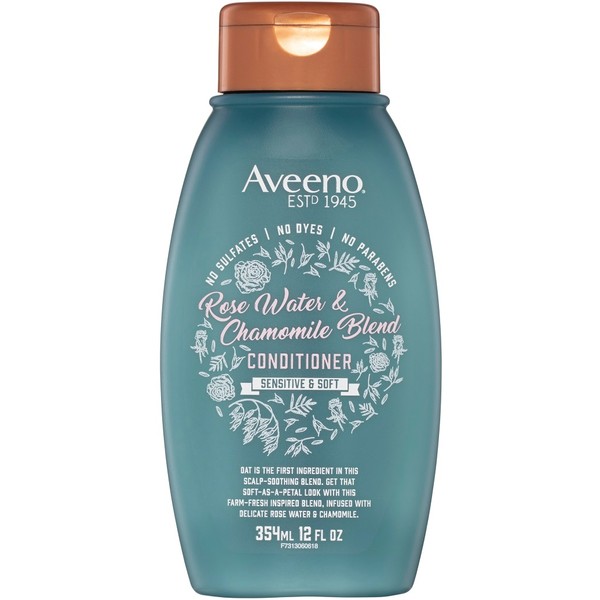Aveeno Rose Water & Chamomile Blend Conditioner Sensitive & Soft 354ml