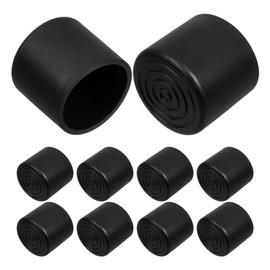OATIPHO 20pcs Non-slip Cover Chair Tips Floor Protectors for Hardwood Floors Non-slip Furniture Feet Covers Chair Leg Floor Protectors Chair Feet Caps Chairs Floor Chair Black