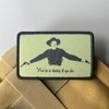 Funny Double Shot Killer Morale Patch with Hook and Loop