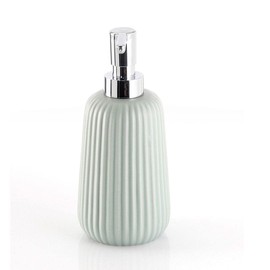 KIAMAMI VALENTINA 400 ml Ceramic Sage Green Soap Dispenser Mallow