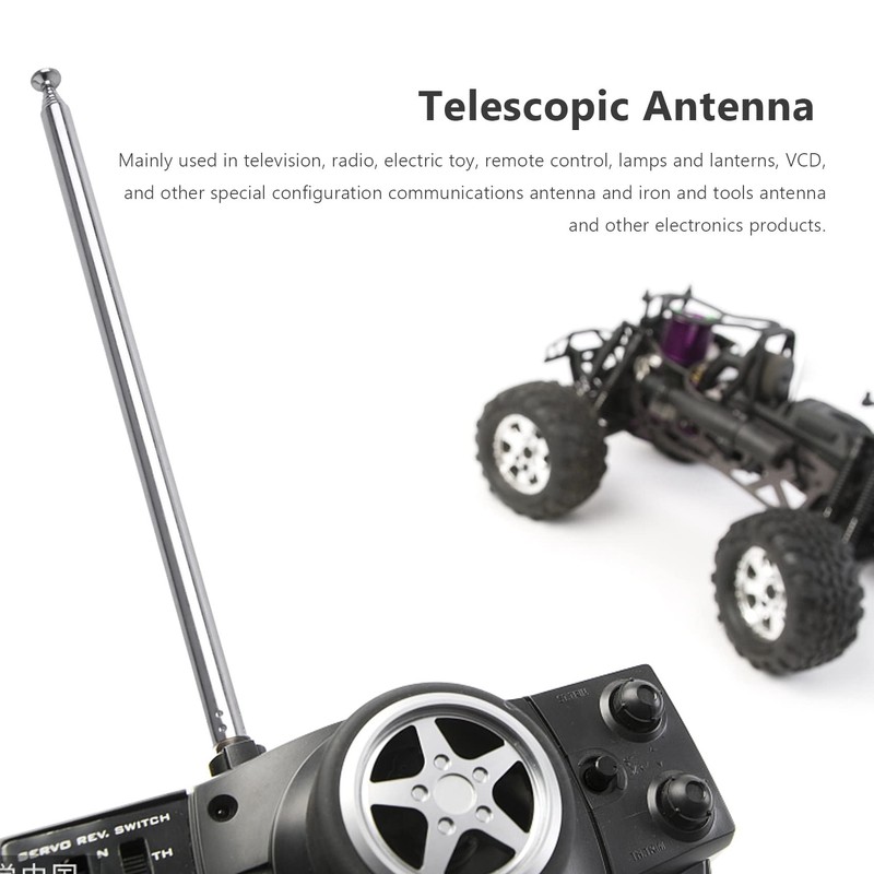 Tuperoymse 98cm 38.5" 7 Sections Telescopic Antenna Replacement for FM