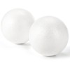 Lyellfe 6 Pack Craft Foam Balls, 6 Inch Round Polystyrene
