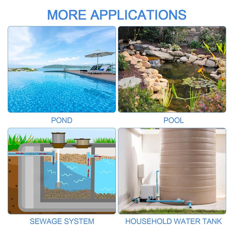 Float Switch Water Level Sensor 100mm Low Pressure Stainless Steel