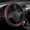 Road Comforts Steering Wheel Cover, Breathable Anti-Slip Leather Steering Wheel