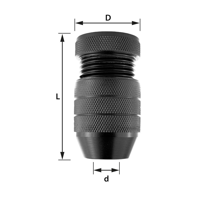 ENT 45945 Depth Stop Drill Stop Aluminium for Wood Drill