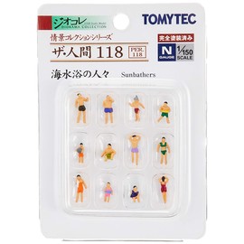 Tomytec Diocolle Scene Collection The Human 118 Beach People Diorama Supplies