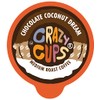 Crazy Cups Flavored Coffee for Keurig K-Cup Machines, Chocolate Coconut