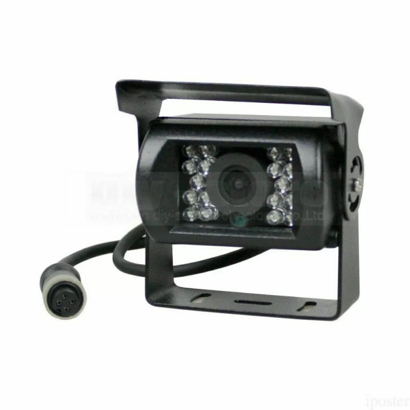 iPoster Rear View Backup Reversing Camera 4PIN CCD 12V-24V For