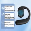 Open Ear Headphone,Bluetooth 5.4 Single Earpiece Handsfree Driving Headset with