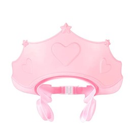 Gorro de Baño Bebé Silicona, Visera Ajustable Impermeable para Niños, Protector Ojos Orejas durante Ducha, Ideal Baby Shower Corte Pelo, Divertido Dis