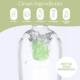 Fab Tab Home Cleaning Kit Refill Tablets - All-Purpose Cleaner, Bathroom Cleaner & Foaming Hand Soap Tablet Refills - Plant-Based - Platic-Free - No Harsh Chemicals - 3 x 4 Pack Tablets