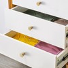 homdiy 10 Pairs Soft Close Drawer Slides 16 Inch -