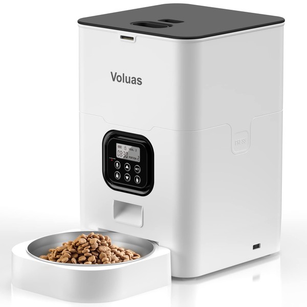 VOLUAS Automatic Cat Feeders - Automatic Pet Feeders for Cats